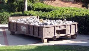 Dump truck for junk removal and haul away services in San Diego